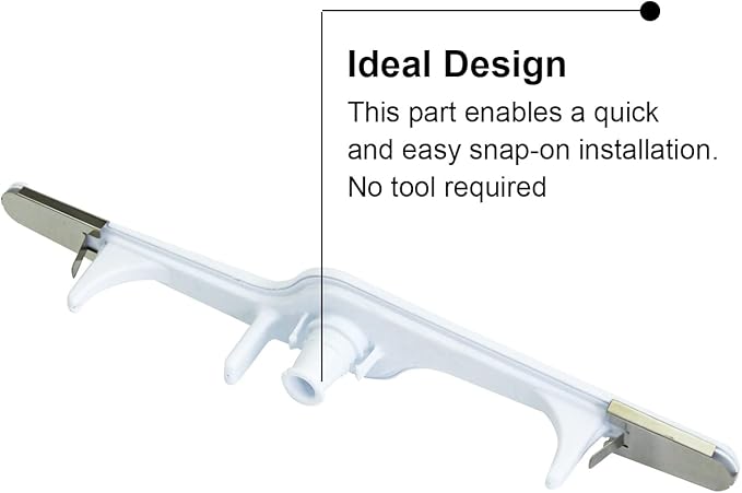 154568001 Dishwasher Lower Wash Arm Assembly for Frigidaire Electrolux Dishwasher Bottom Lower Spray Arm 1196170 1542508 154250801 154250901 154568002 5304517203