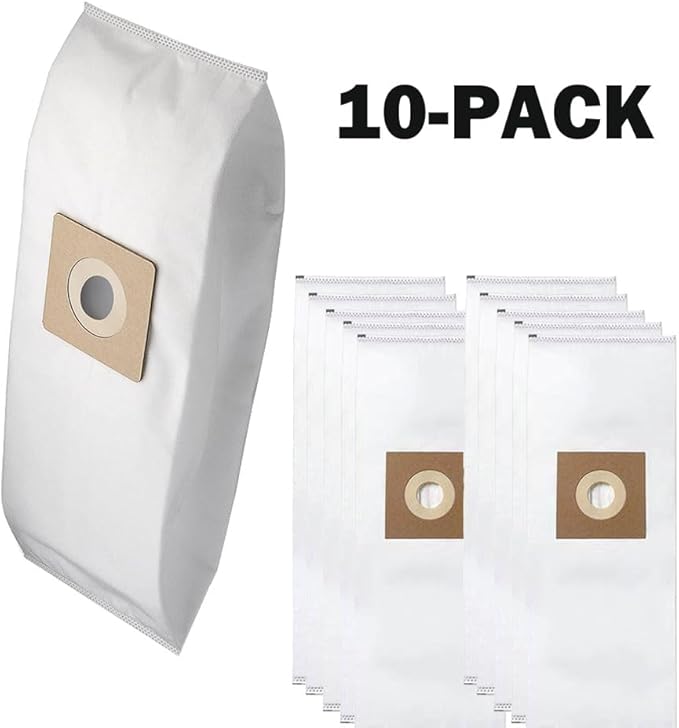 10-PACK AH10040 AH10040CT Type Y Vacuum Cleaner Bags for Hoover WindTunnel Type Y HEPA Pleated Vacuum Filter Bags,902419001