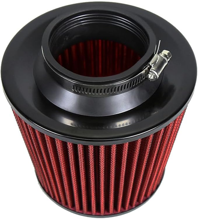 Kyostar Universal RED 3 Inch 76mm Air Intake Cone Filter Replacement Quality Dry Air Filter
