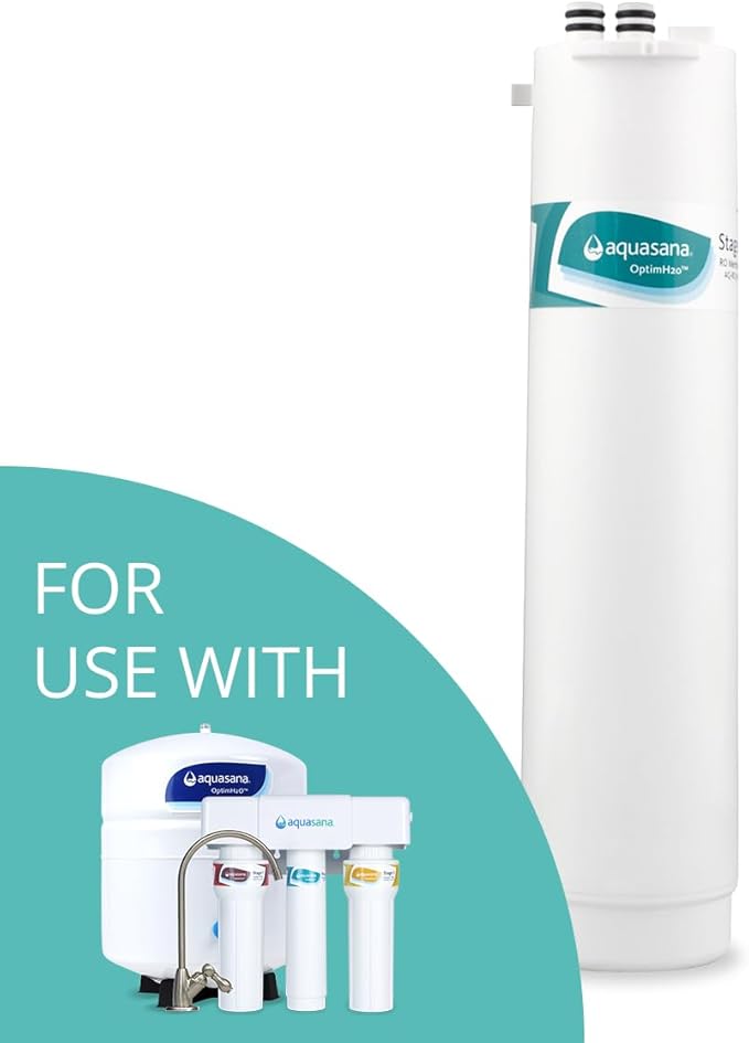 Aquasana AQ-RO3-RO 1-Year RO Membrane Replacement Filter for AQ-RO-3 - Not Compatible with SmartFlow Systems
