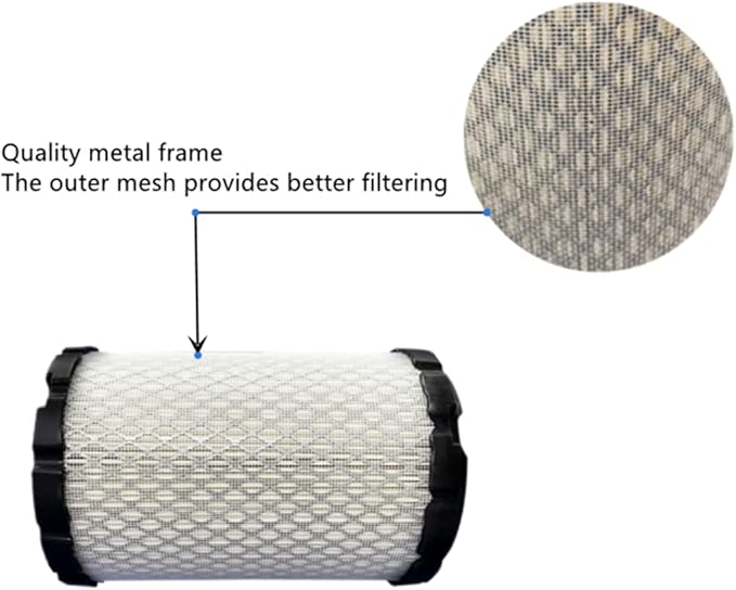 11029-0034 Air Filter 1205001-S Oil Filter Fit For Kawasaki FT651V FT691V and FT730 Engines FT730V Carbureted Engines Fuel Filter Spark Plug kit Parts