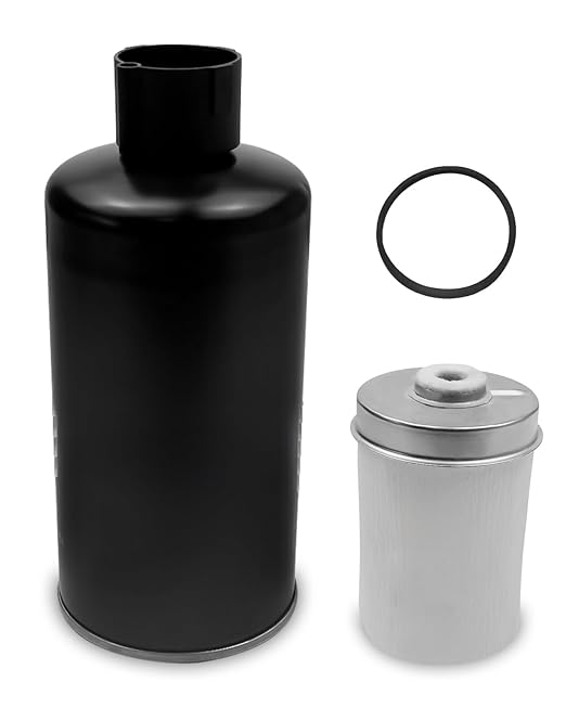 2Pcs Fuel Filter Combo Fit for Mahindra 001081778R93 E006018618D1 1533 1538 4WD T4 HST Cabin, Tractor Fuel Filters Kit