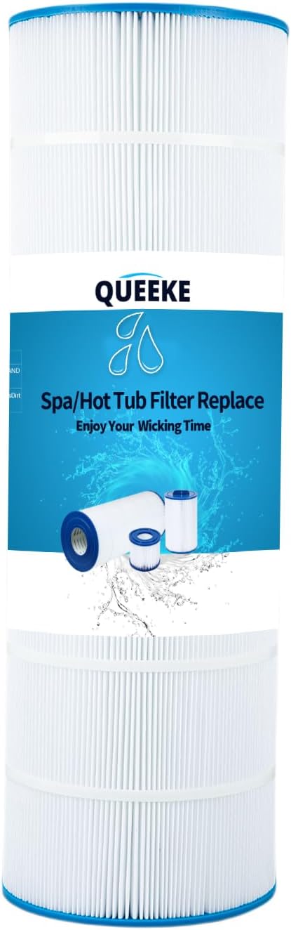PAP150 Pool Filter Cartridge Replaces CC150,CCRP150,Ultral-C4,PP-C4,PP-C4-M,C-9415,R173216,59054300,Filbur FC-0687,160317,160355,160352，L x OD: 31 1/8" x10 1/16",150 sq. ft.(1 Pack)