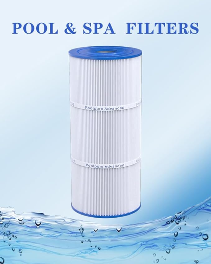 PWK35B Hot Springs Limelight Series Spa Filters, Compatible with Watkins 1642301-1, 78161, 78286, Filbur FC-3921, Pleated Fabric Filter Media 2 Pack