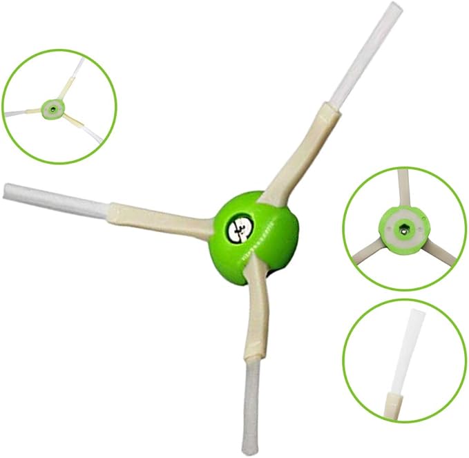 Replacement Parts Accessories for iRobot Roomba i7 i6 i8 i3 i4 i1 e5 e6 I E J Series Vacuum Cleaner Includes 1 Multi-Surface Rubber Brush,and 3 Pack Filter,3 Side Brushes