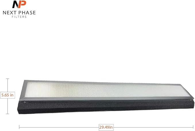 Cabin Filter - Pack of 1 - Compatible with Case New Holland Backhoe Loaders Super Series, Case Combines Axial-Flow & Foragers - Cabin Air Filter Replacement for O.E. 360260A2; Baldwin PA5668; WP10005