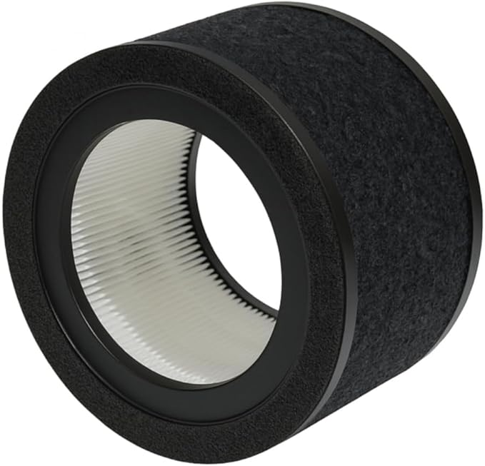 Nispira Replacement Filter L True HEPA + Activated Carbon Pre Filter Compatible with GermGuardian Air Purifier AC4200W FLT4200, 2 Packs