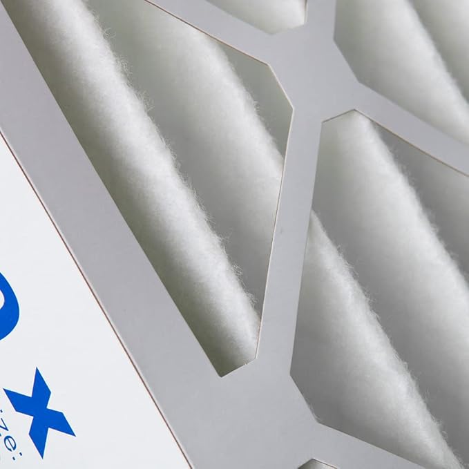 Nordic Pure 16x25x4 (15_1/2 x 24_1/2 x 3_5/8) Pleated MERV 13 Air Filters 6 Pack