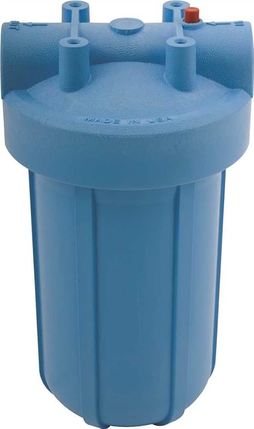 Pentair OMNIFilter BF7 Water Filtration System, 10" Basic Whole House, Includes 10" Big Blue Housing, RS6 Sediment Reduction Cartridge and All Tools, 3 Piece Set