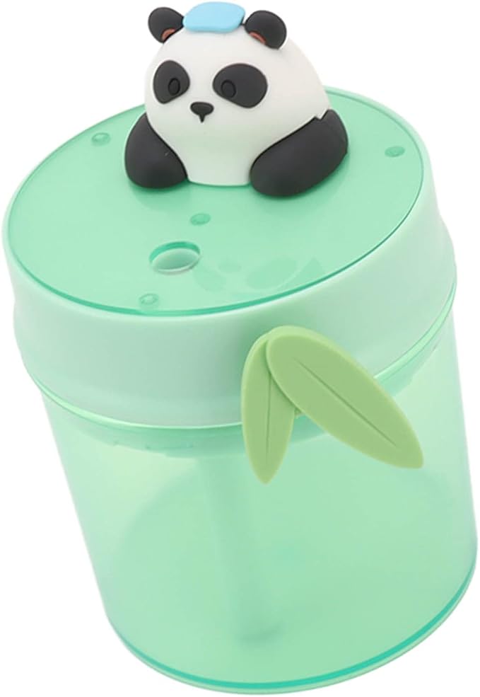 Mini Humidifier Desk Bedroom Home Portable USB Powered Air Humidification Cute Panda Humidifier Air Diffuser Purifier Atomizer 510ml