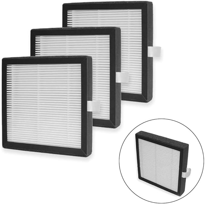 For Afloia For Q7 2-in-1 Air Purification And Dehumidifier Replacement Filter Set 3-Piece HEPA Filter High Efficiency Air Purification