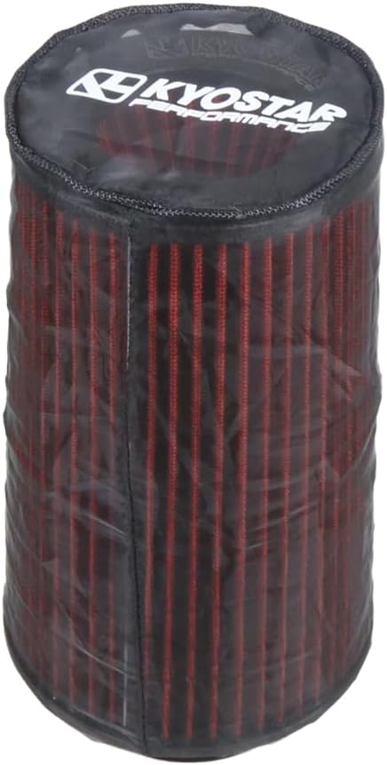 Kyostar Universal 9 Inch Air Filter Cover, Dustproof Cold Air Intake Filter Cover Wrap for Car, Air Intake Filter Sock Cover for High Flow Air Intake Filters