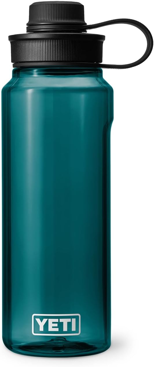 YETI Yonder Water Bottle with Yonder Tether Cap, Lightweight, Leakproof and BPA-Free