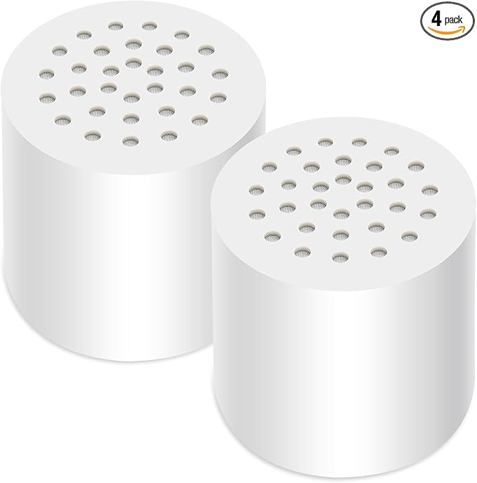 4 Pack 20 Stage Shower Filter Cartridge Replacement (No Housing),Universally Compatible With Any Similar Design,Shower Filter For Hard Water Shower,home water purification accessories
