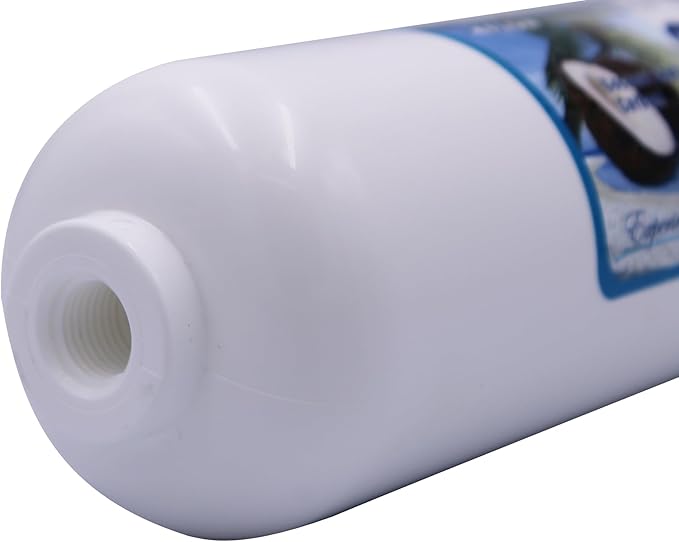 PureT IL-12W-C-14, 12"x2.5" (1/4" NPT Thread Connect) Inline Post GAC Carbon Filter - NSF Certified - Reverse Osmosis Water Filter, Lifetime of 1 Year or 1,500 Gallons