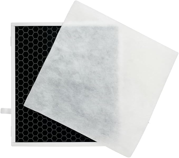 Nispira 3-in-1 Vital 100-RF HEPA Activated Carbon Filter Replacement For Levoit Air Purifier Vital 100 | Removes Smoke, Dust, VOCs Chemcial | 1 Pack