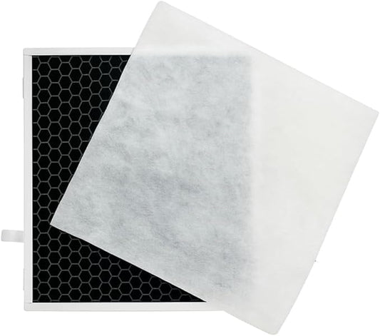 Nispira 3-in-1 Vital 100-RF HEPA Activated Carbon Filter Replacement For Levoit Air Purifier Vital 100 | Removes Smoke, Dust, VOCs Chemcial | 1 Pack