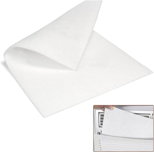 BJADE'S Window Air Conditioner Filter Replacement,24 x 15 x 1/4 Inch Cut-to-fit Foam Filter for Window AC Units.