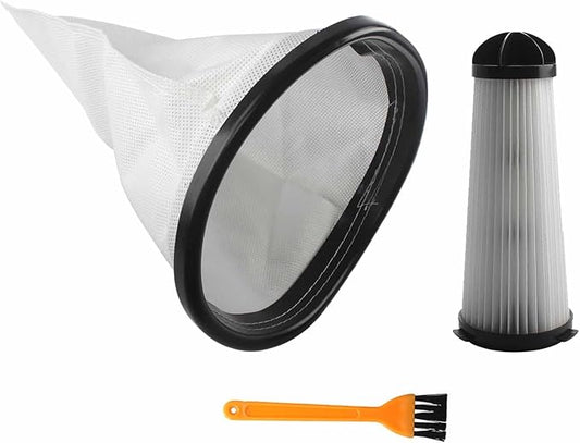 Aillsa Replacement for Hoover Vacuum HEPA Cloth Bag Liner and Filter Compatible with Hoover Part 2KE2105000 2KE2110000 2-KE2110-000 Fits Hoover Backpack Vacuum Cleaner C2401 & Royal RY4000 RY4001