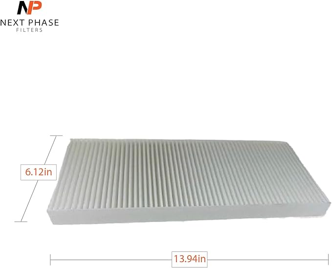 Cabin Filter - Compatible with CH, CV, CX & CL Mack Trucks - Cabin Air Filter Replacement - Replaces O.E. 82745222; Baldwin PA30330, Luberfiner CAF24037, Wix WP10433