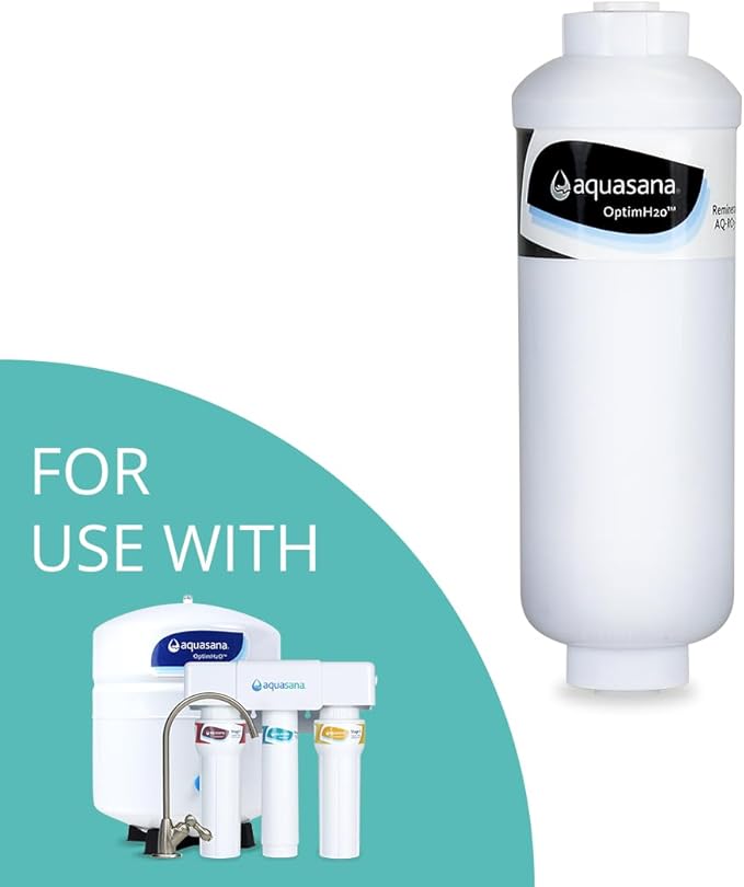 Aquasana AQ-RO3-RM Replacement Remineralizer for OptimH20 Reverse Osmosis Water Filter - Not Compatible with SmartFlow Systems