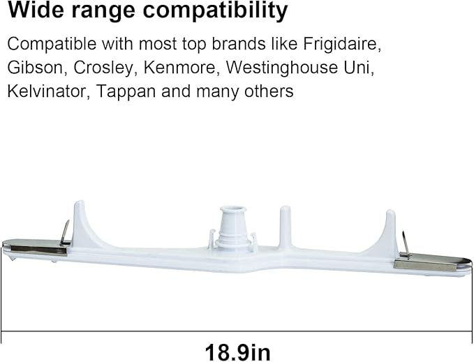 154568001 Dishwasher Lower Wash Arm Assembly for Frigidaire Electrolux Dishwasher Bottom Lower Spray Arm 1196170 1542508 154250801 154250901 154568002 5304517203