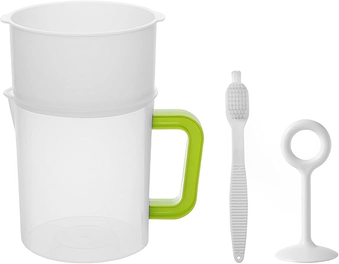 1.5 Quart Food Strainer Yogurt Strainer Maker,Nut Milk Bag Replacement, Yogurt Maker, Soy Milk Juice Filter for Nut Milk, Ideal for Home Chefs