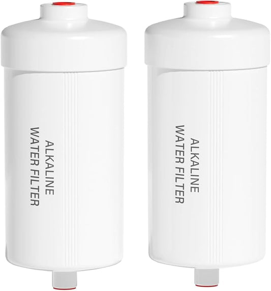Purewell PH-2 White 3-Stage Alkaline Filter Elements, Additional filters for Berkey® Black Activated Carbon Filters, Berkey® and Purewell Gravity Filtration Water System, pH 8-9 (2 Pack, K Series)