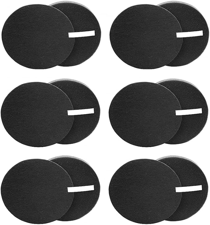 6 pack vacuum replacement filter Compatible With Bissell 1214 2252 2486 2489 24899 27909 22543 Cleanview Rotary Pet Upright vacuum cleaner Motor Filter Replacement Part Number #1608225