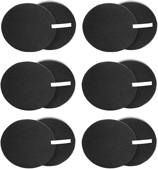6 pack vacuum replacement filter Compatible With Bissell 1214 2252 2486 2489 24899 27909 22543 Cleanview Rotary Pet Upright vacuum cleaner Motor Filter Replacement Part Number #1608225