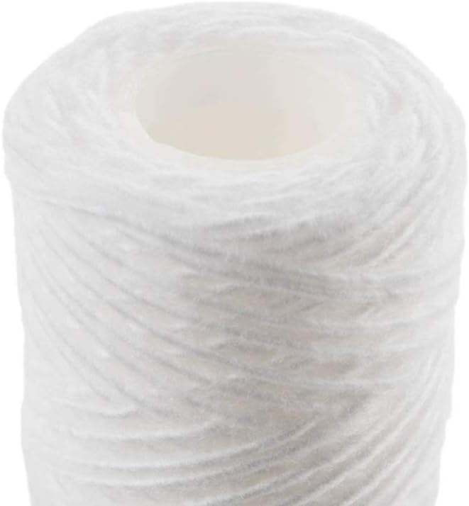 Clear Choice Sediment Water Filter 5 Micron 10 x 2.50" Water Filter Cartridge Replacement 10 inch RO System DEV910908, 155071-43 CW-5 CW-MF WP-5 WP5, 8-Pk