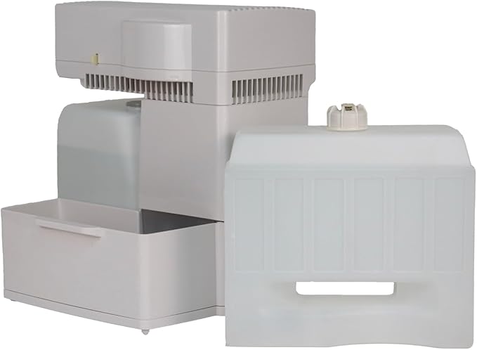 H2o Labs Model 200 is the Most Convenient and Lightweight Countertop Water Distiller for Home use with VOC Vent, Easy-Fill 1 Gallon Tap Water Reservoir and Food Safe Collection Container