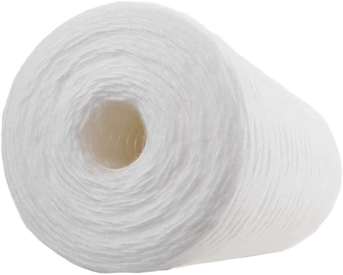 Clear Choice Sediment Water Filter 50 Micron 10 x 4.50" Water Filter Cartridge Replacement 10 inch RO System CW-50, 5599401 AP814, 4-Pk