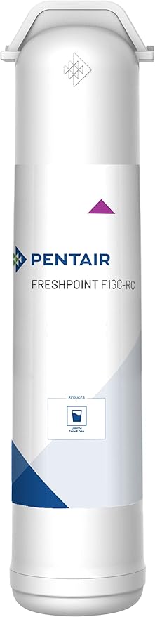 Pentair FreshPoint F1GC Replacement Cartridge, Carbon Water Filter, PFAS Water Filter, NSF Certified to Reduce PFOA/PFOS, 675 Gallon Capacity