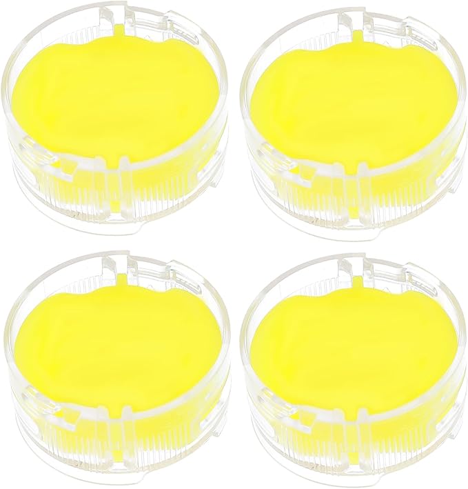 Odor Neutralizer Cartridge Replacement for Shark AZ3000 AZ3002 HZ3000 HZ3002 HZ702 IZ862H IZ562H ZD550 ZU102 LA702 Odor Elimination Replacement 1541FC3000(Pack of 4pcs,Orange)