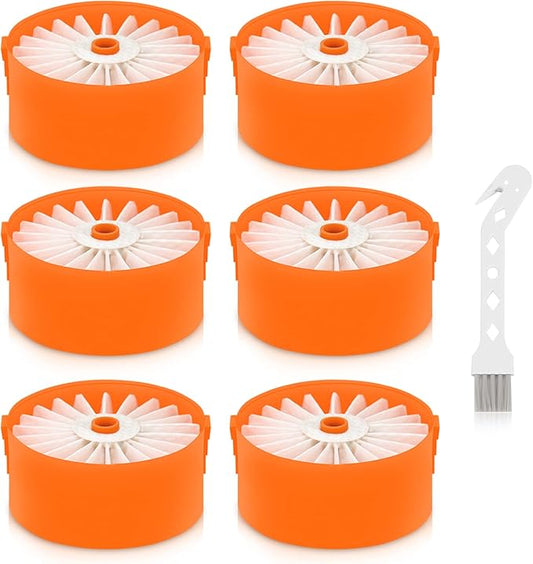 Filter Replacement for Black & Decker Powerseries Extreme Cordless Stick Vacuum Cleaner Fit for BSVF1 BSV2020 BSV2020G and BSV2020P. Replace Part # N665227, 6 * BSV2020G Filters By Improvedhand