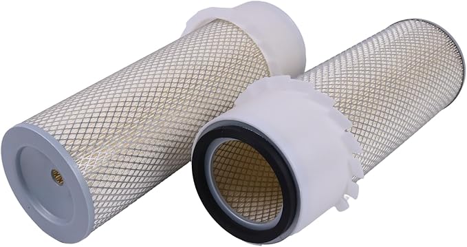 IEQFUE 2PCS Air Filter A173290 84539199 84599989 Compatible with Case Tractor 360 590 450B 450C 455C 480E 480E-LL 480F 550 550D 550E 550G