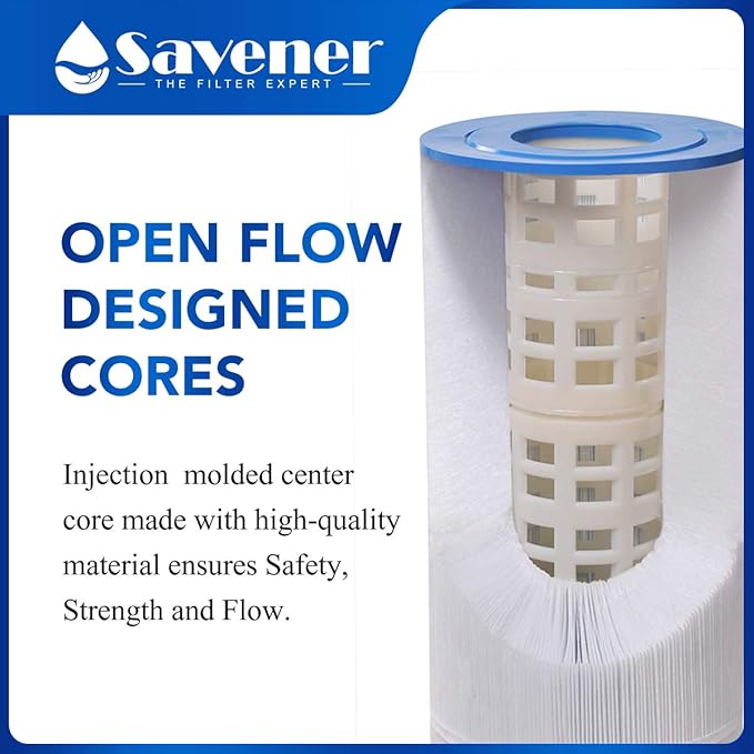 PLF120A Swimming Pool Filter Replaces for Unicel C-8412 120Sq.ft Filbur FC-1293 PA120 CX1200RE C1200 Pro Clean 125 817-0125N Hayward C1200 CX1200RE 81202 1 Pack