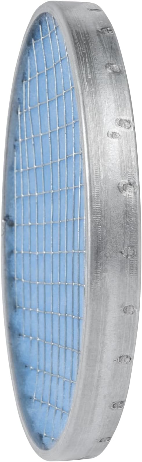 Vent Systems 8" Filter Replacement - Duct Filter - G4 Class Filtration Purifier System with Steel Mesh Screen - Air Vent Filters for Dust Collection/Air Purification - Rigid/Flexible Vent Hose
