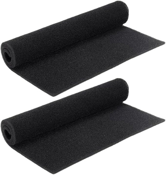 For Window AC Filter Cotton Replacement 2 Pack, 24 x 15 x 1/4 Inch, High Efficiency for Dust Removal