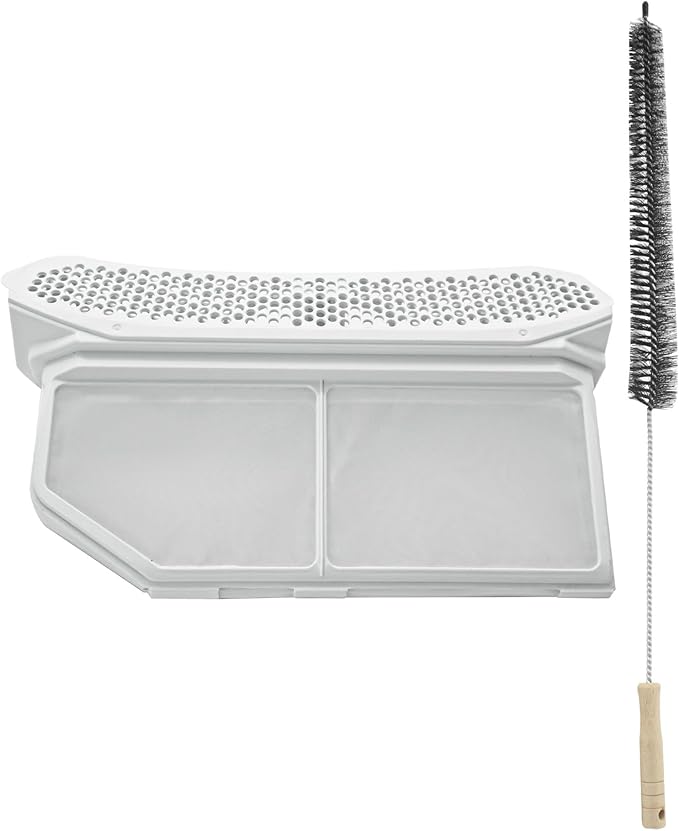 00752387 Dryer Fluff Filter Assembly Compatible With Bosch Dryer, Dryer Lint Screen Replaces 00753637, 752387, 753637 AP5984732 PS11724770