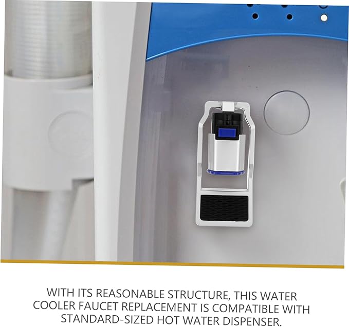 Generic 3pcs Water Dispenser Faucet Replacement Plastic Spigot for Easy Installation Compact Design for Household Use Compatible Water Coolers Sleek and