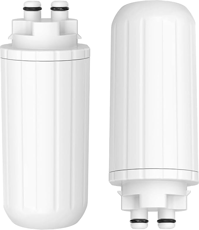 Fette Filter - Replacement Water Filter Cartridge Compatible with Hub Replacement Water Filter for Hub Instant Powerful Counter Water Filtration Device - Pack of 2
