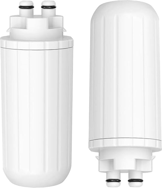 Fette Filter - Replacement Water Filter Cartridge Compatible with Hub Replacement Water Filter for Hub Instant Powerful Counter Water Filtration Device - Pack of 2
