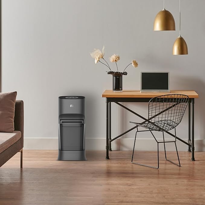 Perfect Aire Top Fill Humidifier for Bedroom, 2.8 Gallon Tank Floor Standing, Easy to Fill & Clean, Cool Mist Evaporative Humidifier for Home, Baby Nursery, Office Low Water Indicator, 24 Hr.