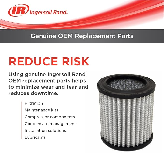 Ingersoll-Rand 32170979 Ingersoll-Rand OEM Air Filter Element for Models SS5 & 2475