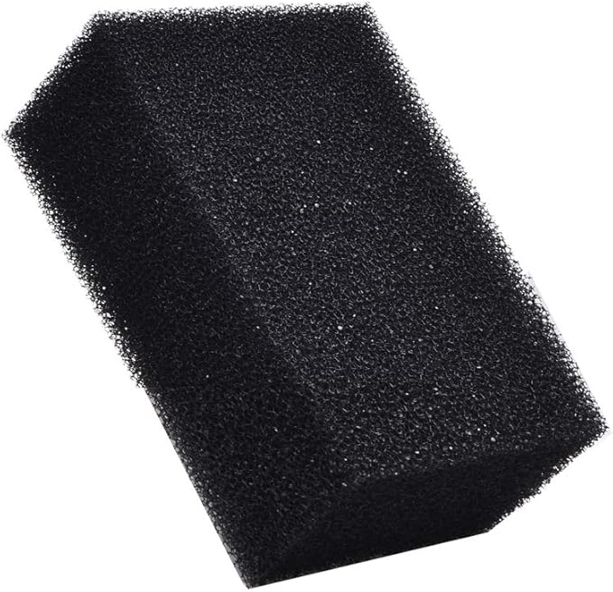 Hipanda Filter Foam Sponges, Bio Sponge Filter Media Pad, Cut-to-Size Foam for Aquarium Fish Tank (7.5" x 4.7" x 2.75")