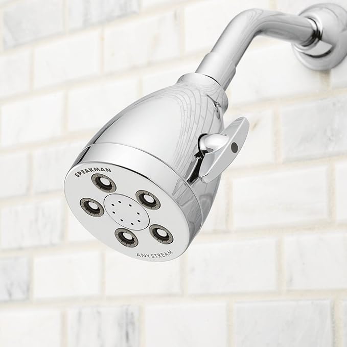 Speakman S-2005-H-E2 Hotel Anystream Shower Head for Stylish Bathroom Décor, 2.0 GPM, Chrome