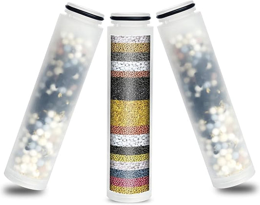 Shower Filter Replacement Cartridge for Homlord Handheld Shower Head - 3 Pack Multi Stage Water Softener Filters for Hard Water(3pcs)
