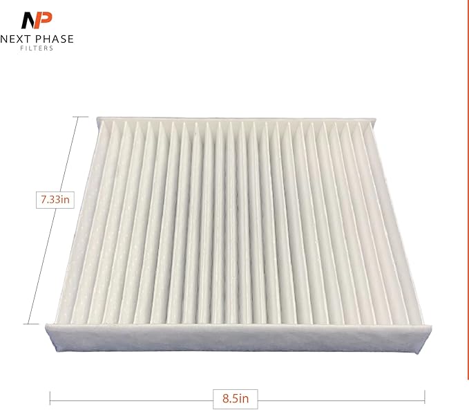 Cabin Air Filter Replacement - Pack of 1 - Made in USA - Compatible with Various Toyota CH-R, Corolla Cross, Prius and RAV4 Models - Replaces O.E. 87139YZZ83